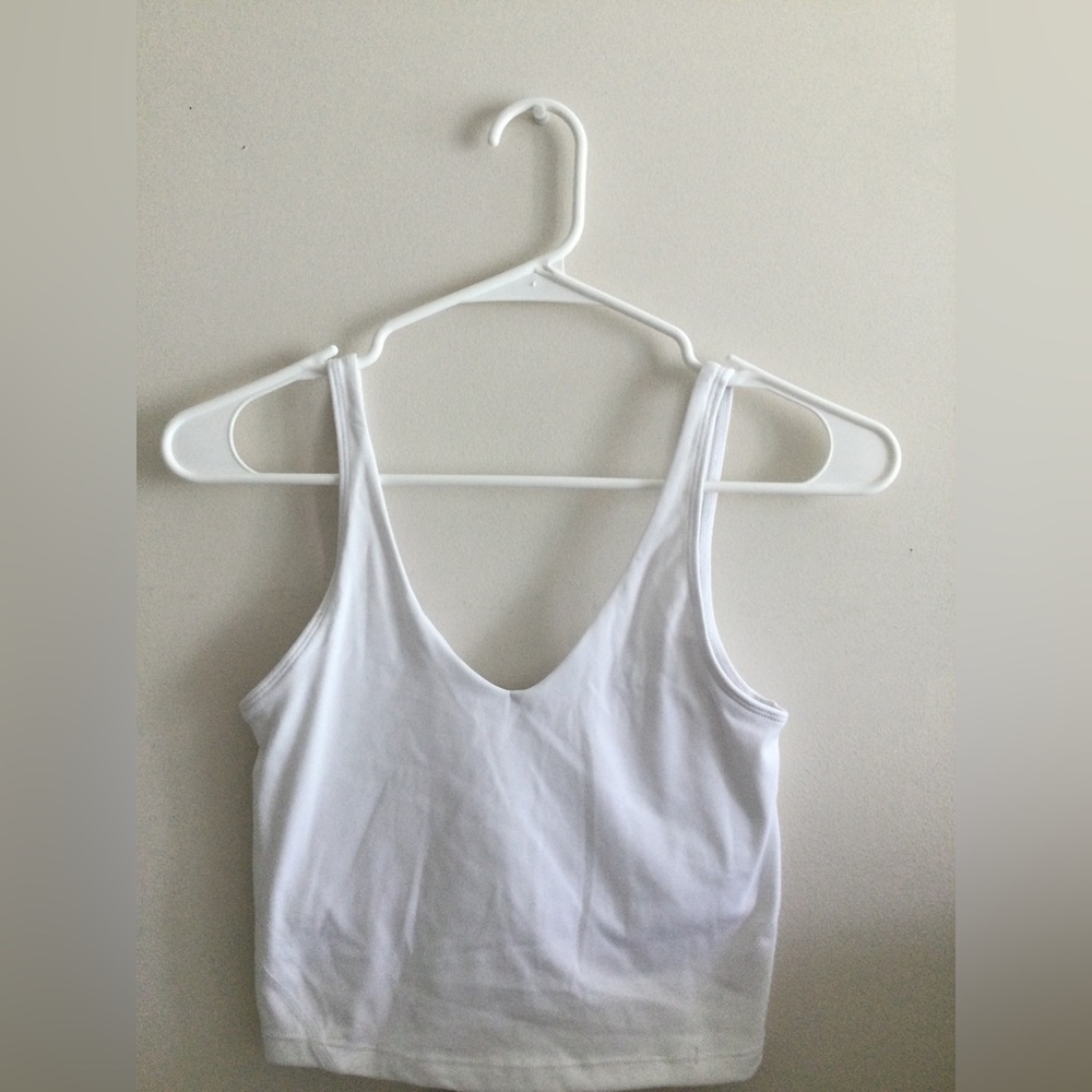 LULULEMON WHITE ALIGN TANK SIZE 2